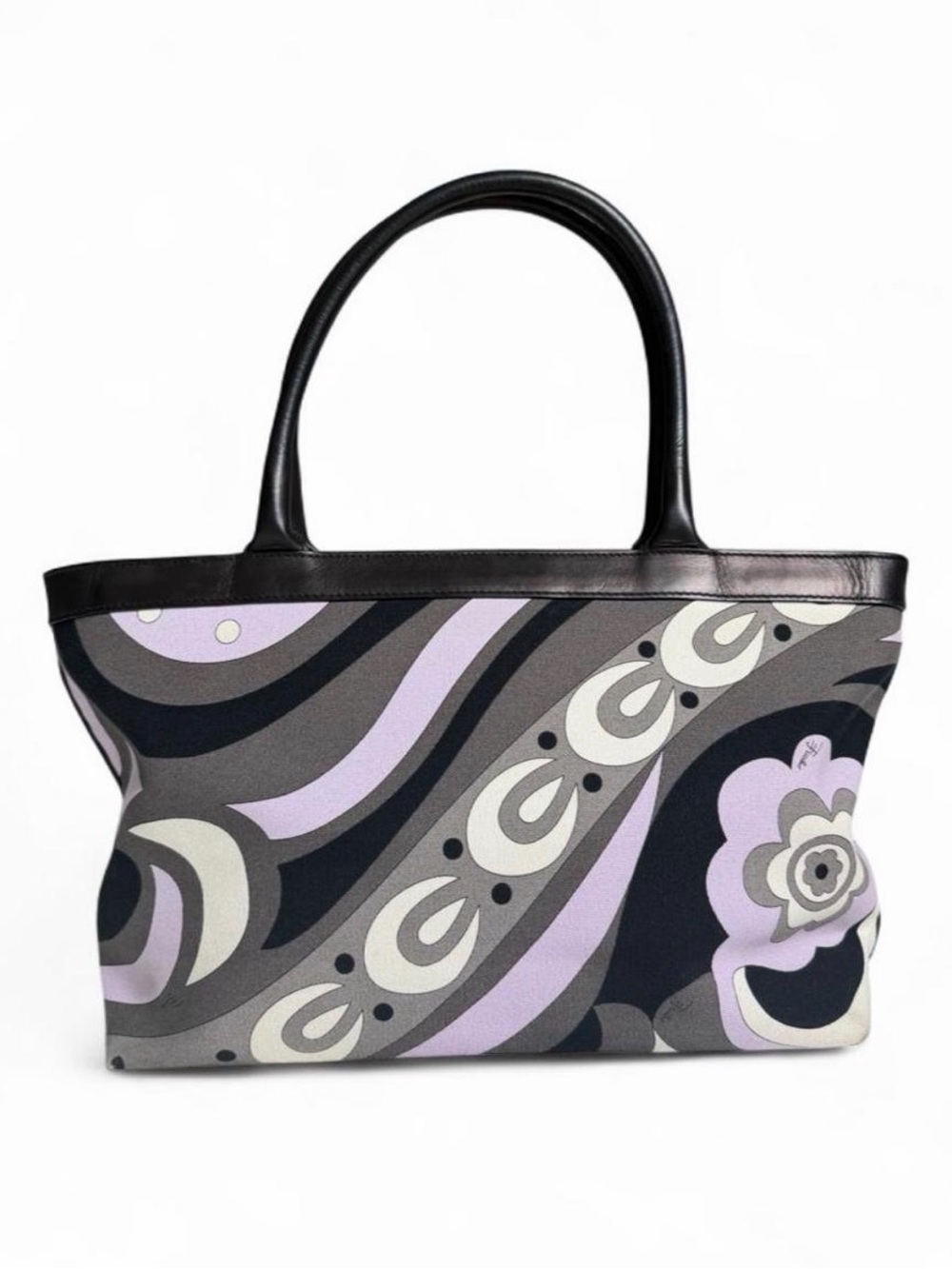Emilio Pucci Vintage Shoulder Bag Authentic w/COA